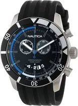 Comprar Nautica Men's N17583g Nsr 08 Chronograph Reloj Black Dial