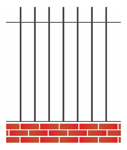 Cerramiento Perimetral Varillas 12 Mm Económico 2 Manos