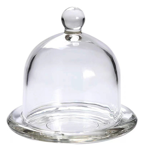    Cúpula De Vidro Mini Transparente 9,5 Cm - Lembrancinha