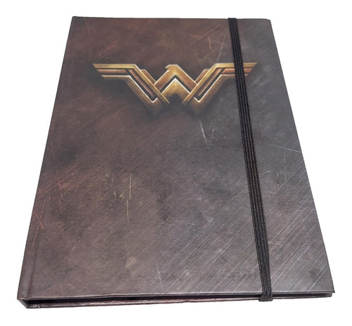 Agenda Pequeña Wonder Woman Cuaderno Cuadriculado