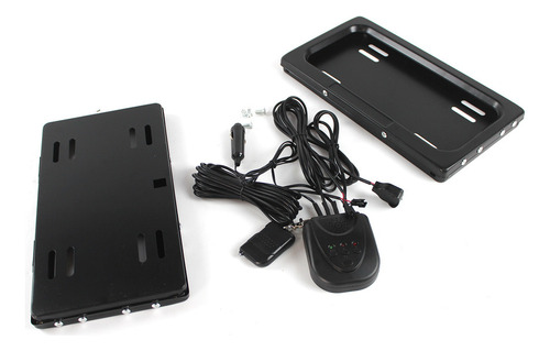Juego De 2 Fundas Ocultas Para Marco De Matrícula Shutter Re