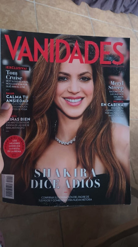 Shakira, Tom Cruise, Meryl Streep En Revista Vanidades