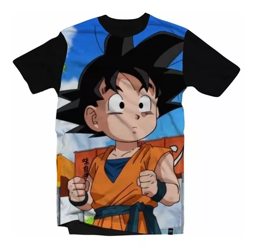 Camiseta/camisa Goten Dragon Ball - Filho Do Goku