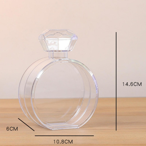 Garrafa De Perfume Em Acrílico, Decoração Clássica