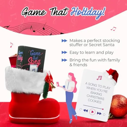 Game That Song - Juego De Cartas De Música Para La