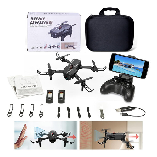 Mini Dron Rc Con Cámara 1080p Y Evitación De Obstáculos