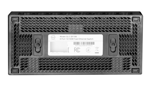 Imagen 2 de 10 de Switch 8 Puertos Rj45 Glc Sf-108 10/100 Mdi/mdix Automático