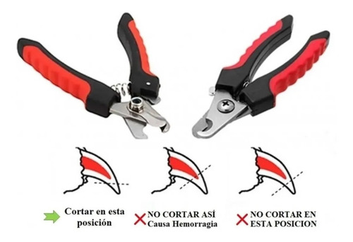 Corta Uñas Para Mascotas Tipo Alicate - Perro Y Gato