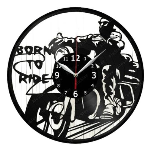 Reloj Corte Laser 2158 Motocicletas Born To Ride