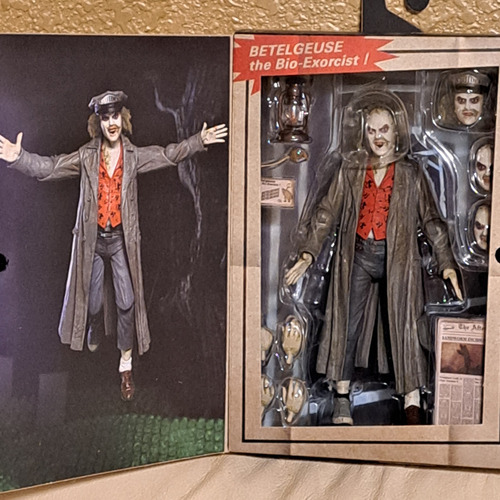 Beetlejuice 1988 Ultimate Beetlejuice The Bio-exorcist Neca