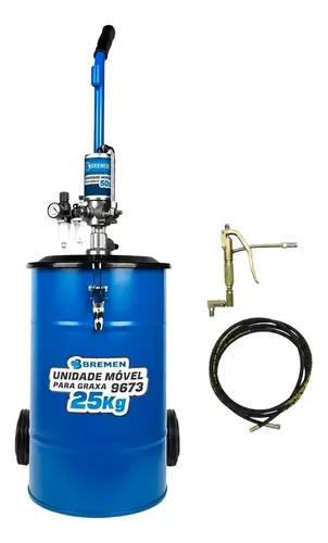 Bomba Propulsora Graxa Pneumática Completa 25kg 9673 Bremen