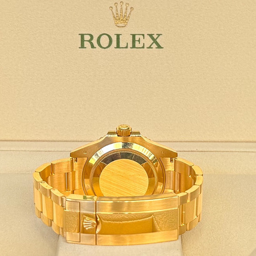 Rolex Submariner 41 Full Gold ,most.preto ,mod.novo Completo Dourado Preto Preto