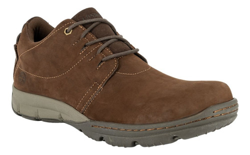 Zapato De Cuero Brezo Cafe London Adixt Marrón 43