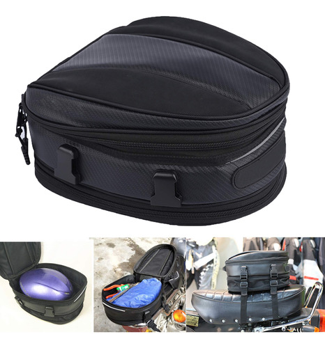 Bolsa Trasera Motocicleta Impermeable Silla Mochila Equipaje