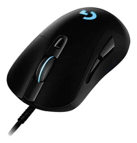 Mouse gamer de juego Logitech  Hero 16k G403 negro