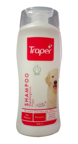 Shampoo Para Perro Cachorro Traper Neutro 260ml