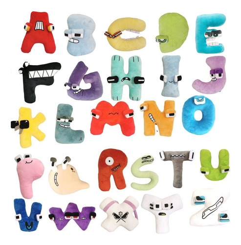Aa Muñeca Con Forma De Almohada Con Forma De Animal Alphabet