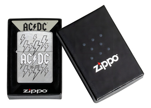 Isqueiro Zippo Cromado ACDC