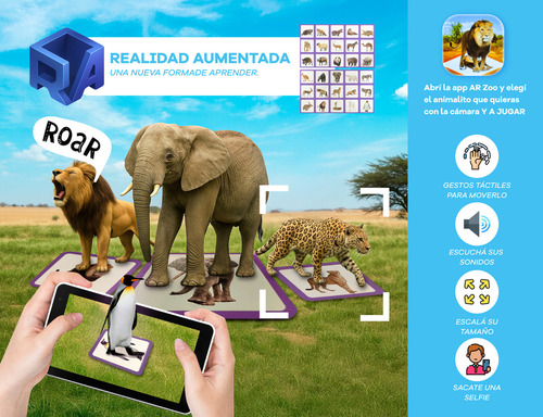 Tablet T-go Kids 8 Android 14 Con 2 Joysticks 4gb Ram 64gb Realidad Aumentada Funda Antigolpes Color Azul Control Parental App Educativas Wifi Infantil Segura Divertida