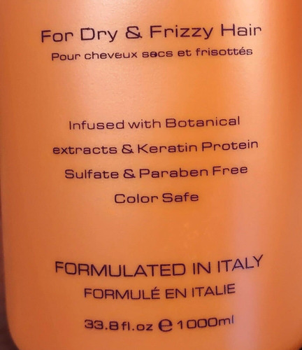 Shampoo Suavizante Anti-frizz Com Queratina Bio Pureoils