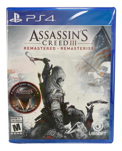 Assassins Creed 3 Remasterizado Para Play Station 4 Nuevo