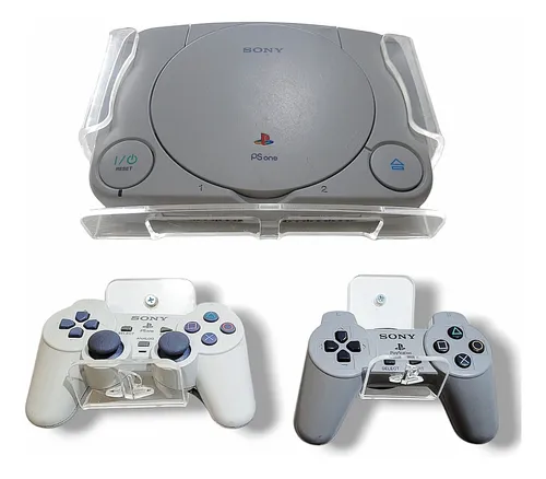 comprar Soporte O Base Para Play Ps One Slim, Ps1 + 2 De Controles