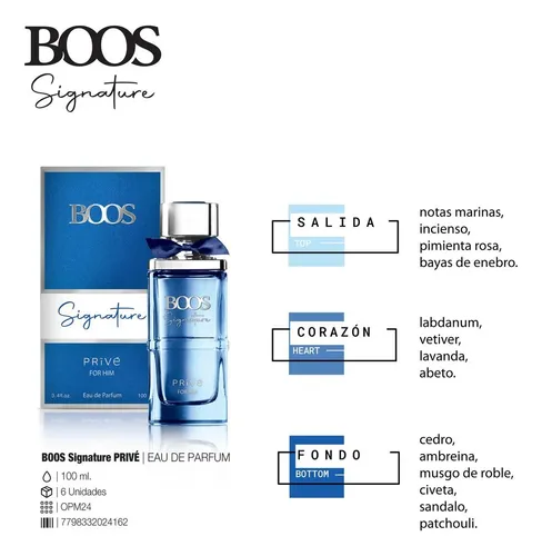 Perfume Boos Signature Prive Masculino 100 Ml