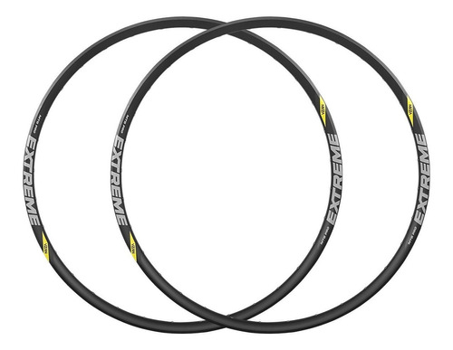 Par Aro Vzan Extreme 29 Disc 32 Furos Preto Parede Dupla Mtb