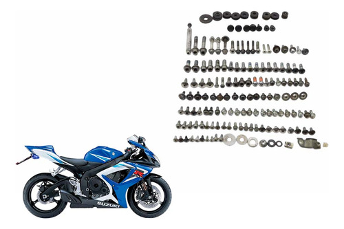 Kit Parafuso Chassis Suzuki Gsxr 750 Srad 11-13 (164)