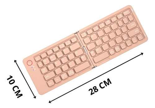 Mini Teclado Bluetooth Plegable Recargable Android Ios Pc