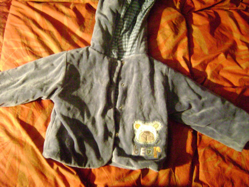 Chaqueta Casi Nueva Reversible Niño Ficuss 9/12 Meses