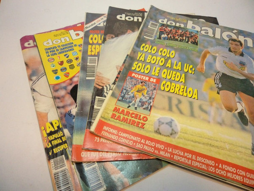 Colo Colo Revistas Don Balon N Entre 75 Al 111 1993(5)