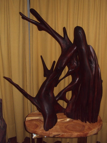 Escultura De Madera Nativa (art 314)