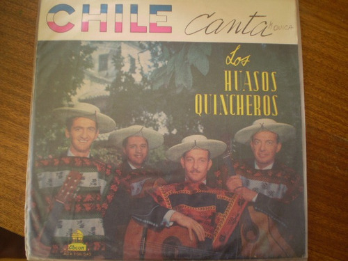 Vinilo Lp Nº Los Huasos Quincheros Chile Canta (u622