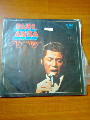 Disco Vinilo Paul Anka My Way