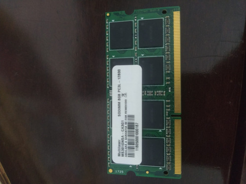 Memória Sodimm 8gb Pc3l - 12800ms301gnsa - Ca3g1