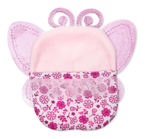 Imagen 1 de 3 de Portabebé Ksi Mariposa Rosa Neonato Distroller 977632