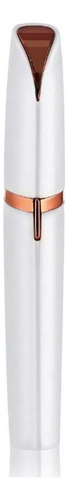 Depilador Facial Vello Cejas Recargable Mujer Sin Dolor Usb Blanco