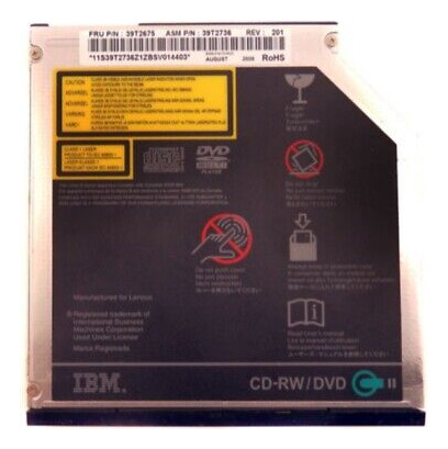 Ibm Lenovo Thinkpad T40 T41 T42 T43 Cd-rw / Dvd Combo Dr Zzf