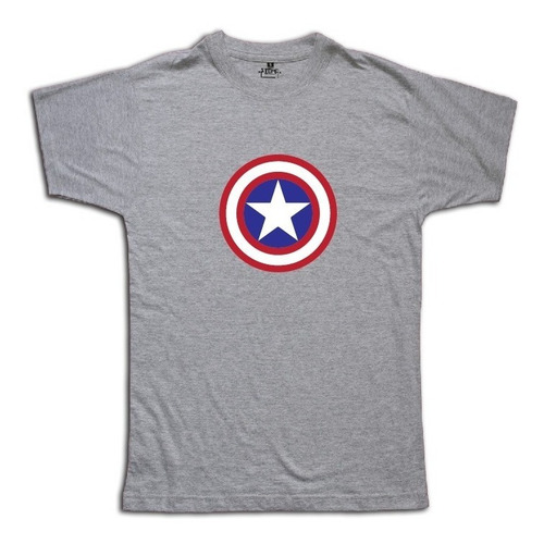 Remera Capitán America Avengers Comic Marvel 100% Algodón