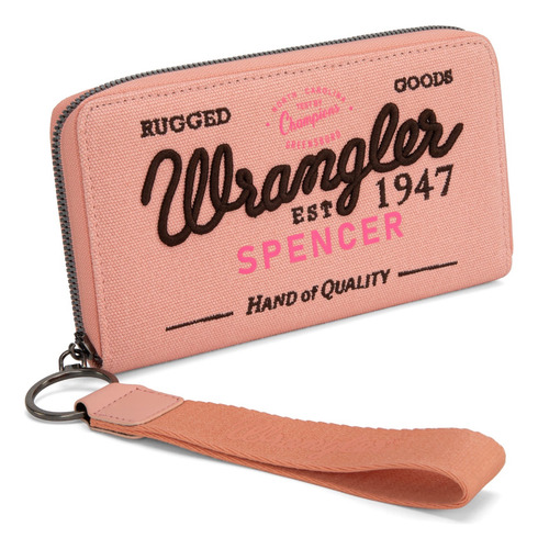 Cartera Wrangler Edición Spencer Rosa Liso