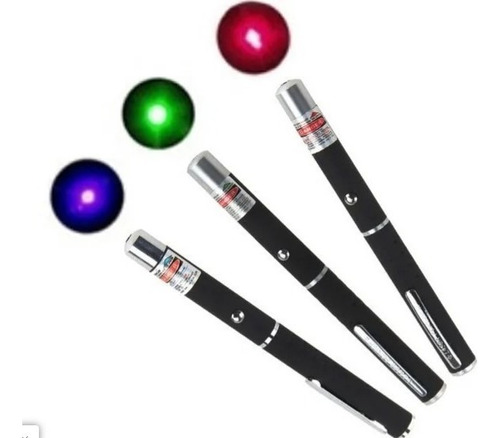 Caneta Laser Pointer 5mw Vermelho, Verde Ou Azul Power Point Laser Vermelho