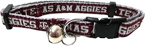 Pets First Collegiate Pet Accessories, Cat Collar, Texas A&m