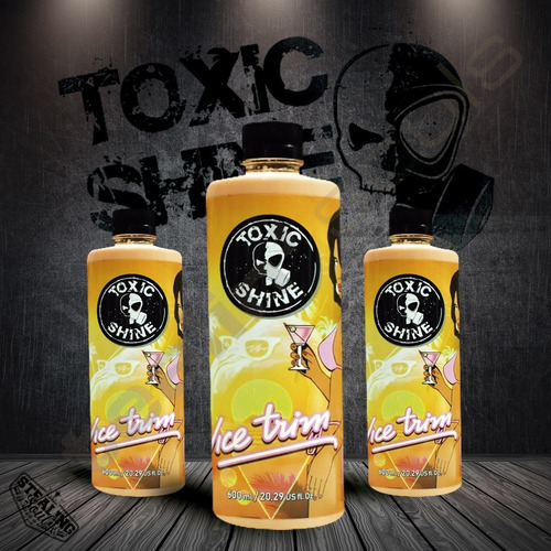Imagen 1 de 6 de Toxic Shine | Vice Trim | Acondicionador Plasticos | 600cc