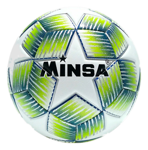 Balón Fútbol Minsa Pelota Tradicional Número 5 Semipro