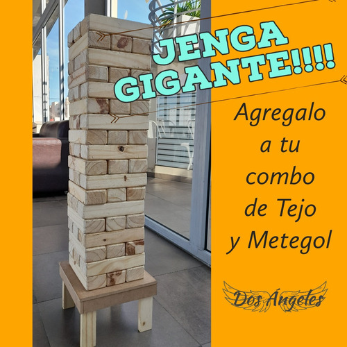 Imagen 5 de 5 de Promo Alquiler Combo Metegol Y Tejo!!! Y Jenga Gigante!
