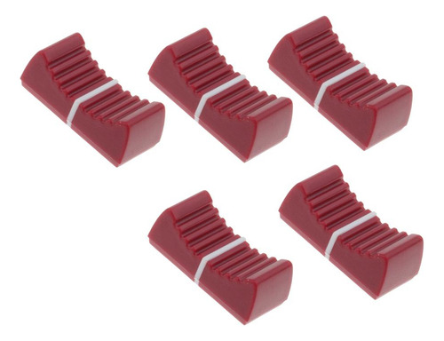 Tapa Del Fader Del Mezclador Rojo