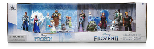 Disney Juego De 2 Mega Figuras Frozen Y Frozen