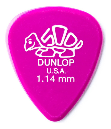 Dunlop Palheta Delrin Rosa Escuro 1.14 Mm 1804