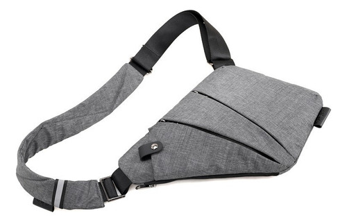 Bolsa Deportiva Tipo Bandolera Informal Para El Pecho Color